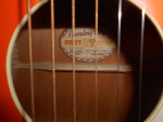 Orange Recording King Parlor Dirty 37 Guitar Parts/ Repair