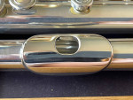Powell Signature Series all Silver Professional Flute, Offset