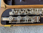 Powell Signature Series all Silver Professional Flute, Offset