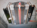 'Gerb Ludwig accordion w/ Steel Bronze Reeds' Made in Germany.