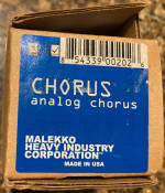 Malekko OMICRON Analog Chorus pedal in box like new