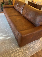Neat Maxwell Leather Sofa Couch