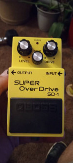 Boss SD 1 overdrive pedal
