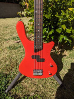 Washburn Bass Electric Guitar and Hartke HD 15 Bass Amp