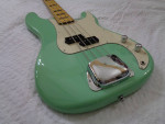 2018 Squier Classic Vibe 70's Precision Bass Guitar China Surf Green.