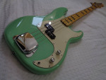 2018 Squier Classic Vibe 70's Precision Bass Guitar China Surf Green.