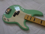 2018 Squier Classic Vibe 70's Precision Bass Guitar China Surf Green.