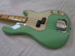 2018 Squier Classic Vibe 70's Precision Bass Guitar China Surf Green.