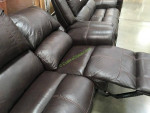 NEW BERKLINE LEATHER RECLINING COUCH SOFA