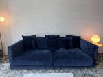 IKEA Blue Velvet Stockholm Sofa