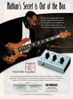 Yamaha Nathan East NE-1 Parametric Equalizer for Bass Guitar