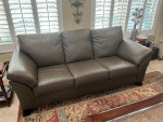 Leather Sofa and Loveseat