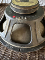 Jensen C12R guitar speaker, 1967, sounds great