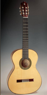 Alhambra 7FC Blanca Flamenco Guitar (2023-24)