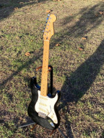 Fender Stratocaster-1991 Black and Maple