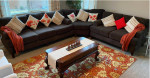 Beautiful 3 pc Sectional Sofa (Fabric)