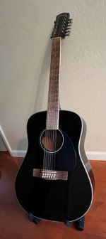 Fender CD 160/SE 12 String - Black