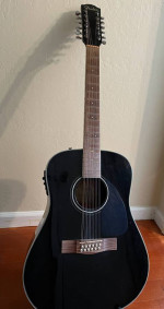 Fender CD 160/SE 12 String - Black