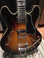 Eastman T486-SB Thinline Archtop 2010s - Sunburst UPGRADED Lambertones