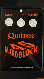 Quilter MicroBlock 45 Pedal-Sized 33/45W Power Amp - Black