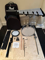 Pearl snare drum xylophone kit