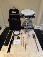 Pearl snare drum xylophone kit