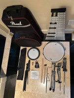 Pearl snare drum xylophone kit