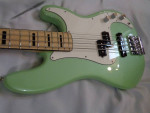 2021 Fender Deluxe 75th Anniversary Precision PJ Bass Guitar Special.
