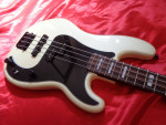 2019 Fender Duff McKagan Deluxe Precision Bass Guitar - White Pearl