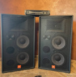 JBL Speakers, QSC Amp 3402