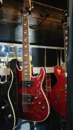 Schecter omen 7 string red