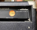 1989 Fender Sidekick Reverb 1x10 Guitar Combo Amp