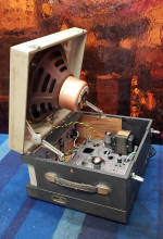 Custom Built Vintage Vacuum Tube Guitar Amplifier & Speaker Combo 6L6
