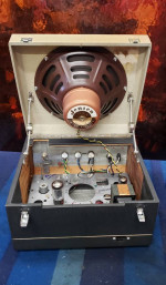 Custom Built Vintage Vacuum Tube Guitar Amplifier & Speaker Combo 6L6