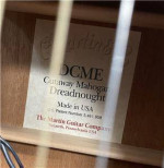 Martin DCME USA Made Dreadnought Acoustic/Electric Guitar w/Cutaway