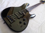 1985 Fender Japan Power Z Jazz Fretless Bass Guitar Special Black.