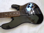 1985 Fender Japan Power Z Jazz Fretless Bass Guitar Special Black.