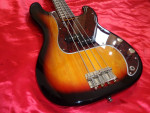 2021 Squier Classic Vibe 60's Precision Bass Guitar Sunburst.