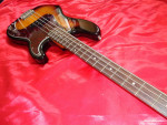 2021 Squier Classic Vibe 60's Precision Bass Guitar Sunburst.