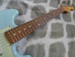 Fender Duo Sonic Daphne Blue Guitar.