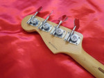 2000 Fender MIM Deluxe Active Jazz Bass Guitar Black - $675