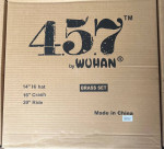 WUHAN 457 3 piece cymbal pack