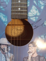 SIGNED FLORIDA GEORGIA LINE 2017 OLD CAMP WHISKEY TOUR