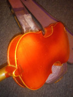 JACOB STAINER 4/4 VIOLIN MARKED NEEDS SOME REPAIR.ROTH BRIDGE