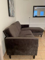 Sofa with chaise