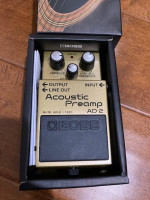 NEW BOSS AD-2 Acoustic Preamp guitar pedal