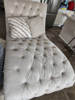 Sofa with chaise lounge