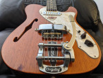 Fender TL Tele Coodercaster 27” Bari 50s Ric Horseshoe.Goldfoil.Bigsby