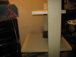 Metal Music/Computer Workstation Desk With 4" Castors