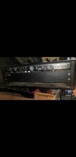 fender dual showman head 80s (red knob)
